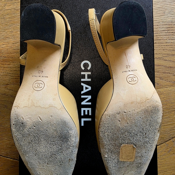 Chanel Beige Women's Shoes - Picture 1 of 5